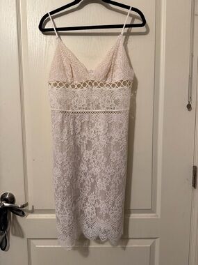 Victoria's Secret Ivory Lace Slip